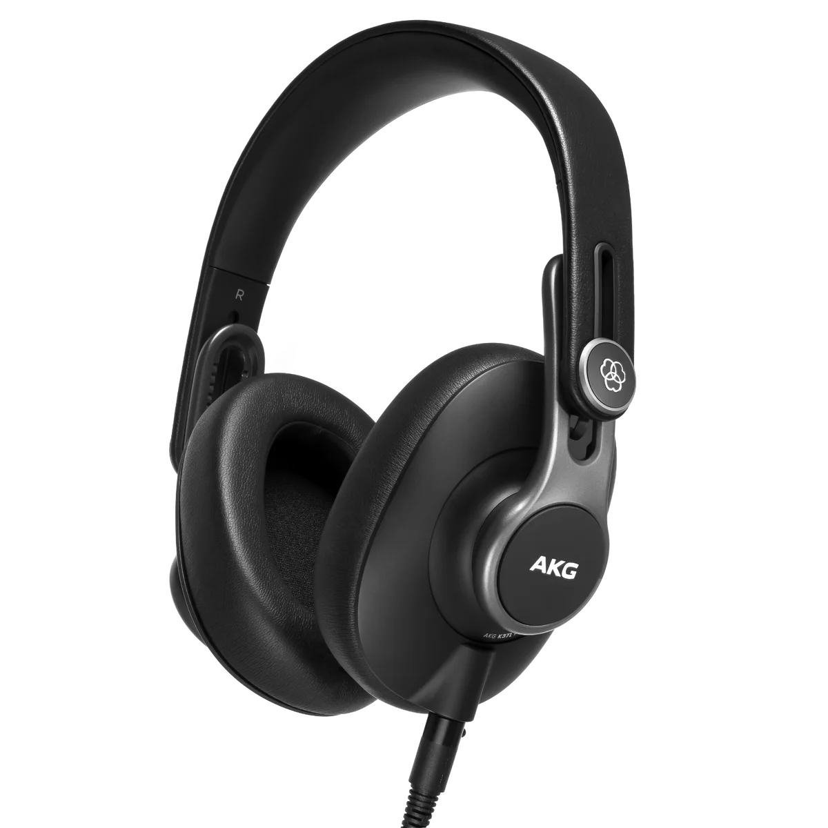 AKG K371 wired headphones with oval earcups and folding hinges