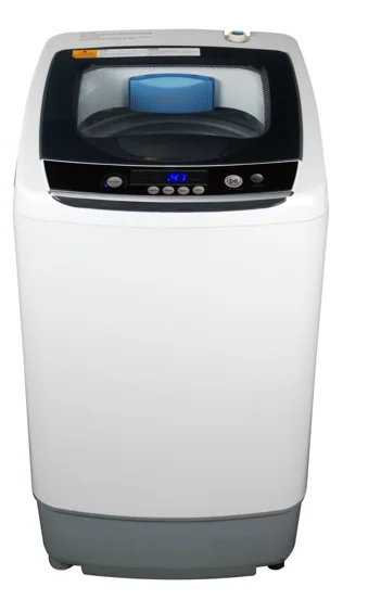 BLACK+DECKER BPWM09W white portable washer with transparent lid and five-program control panel