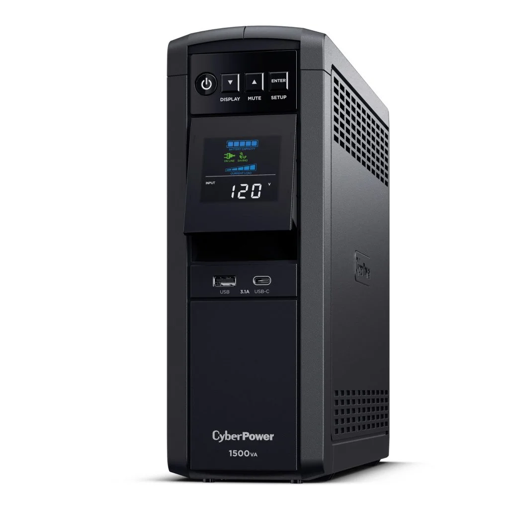 CyberPower CP1500PFCLCD tower UPS with front color display