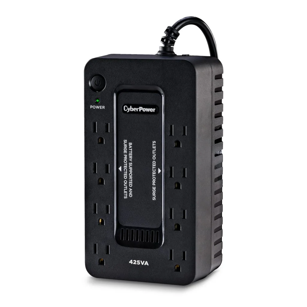 CyberPower ST425 compact UPS with eight top-mounted outlets