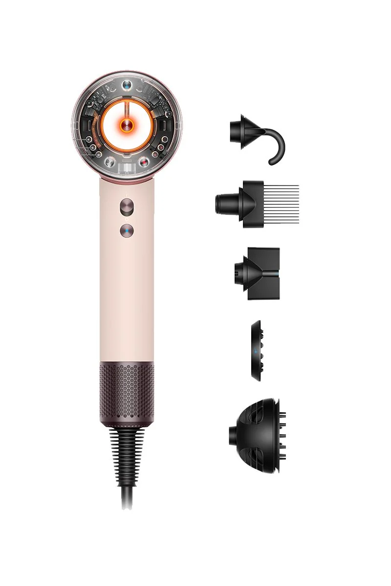 Dyson Supersonic Nural hair dryer with five magnetic attachments