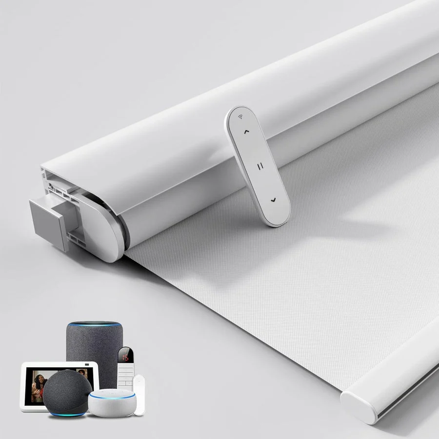 Grandekor battery-powered no-drill roller shade