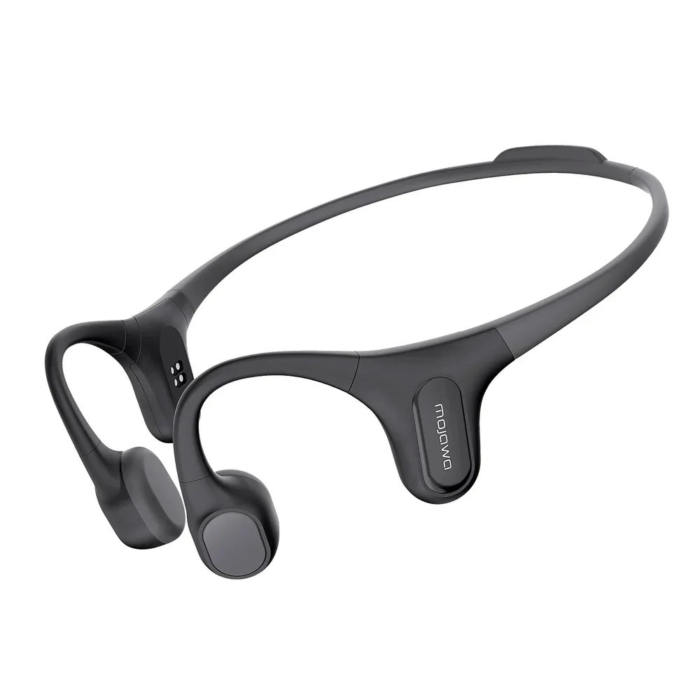 Original black Mojawa Run Plus bone-conduction headphones
