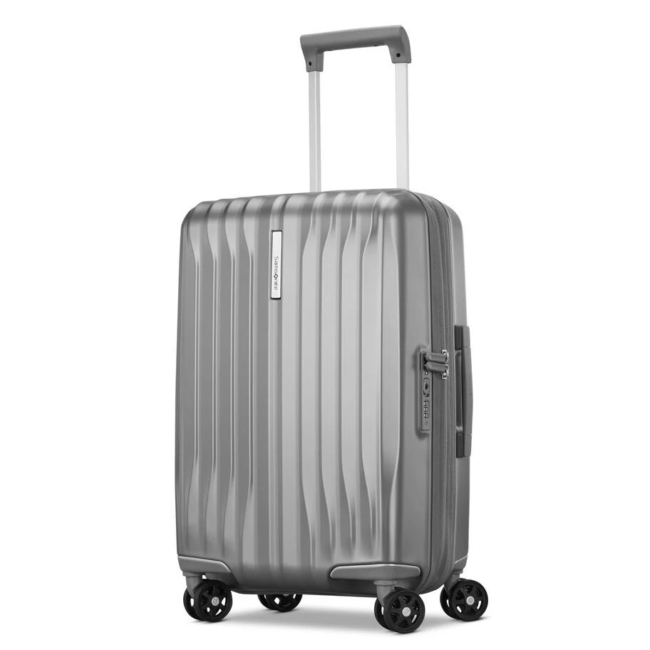 Samsonite UpLIFT hardside carry-on spinner in Silver Shimmer